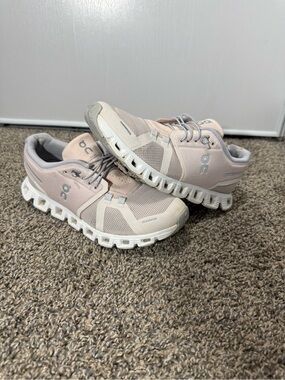 On Running Women's Cloudswift Sneakers - Light Pink & White